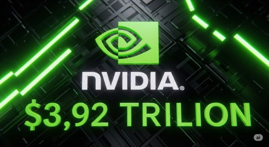 Nvidia Tops $3.92 Trillion