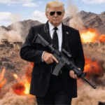 Trump’s AI Gun-Wielding Image