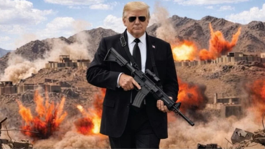 Trump’s AI Gun-Wielding Image