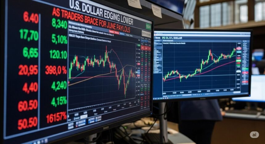 U.S. Dollar Edges Lower as Traders Brace